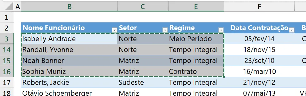selecionar células visíveis excel 1