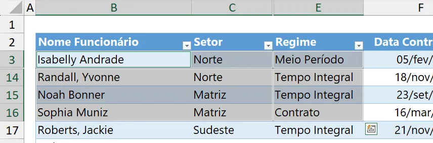 selecionar células visíveis excel 5