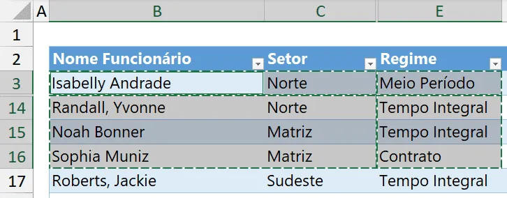 selecionar células visíveis excel 6