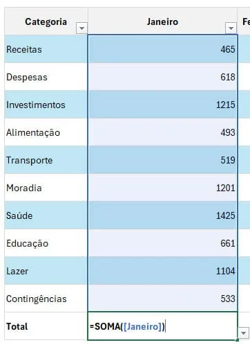 função soma excel 4