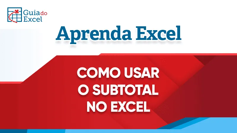 Subtotal Excel 1