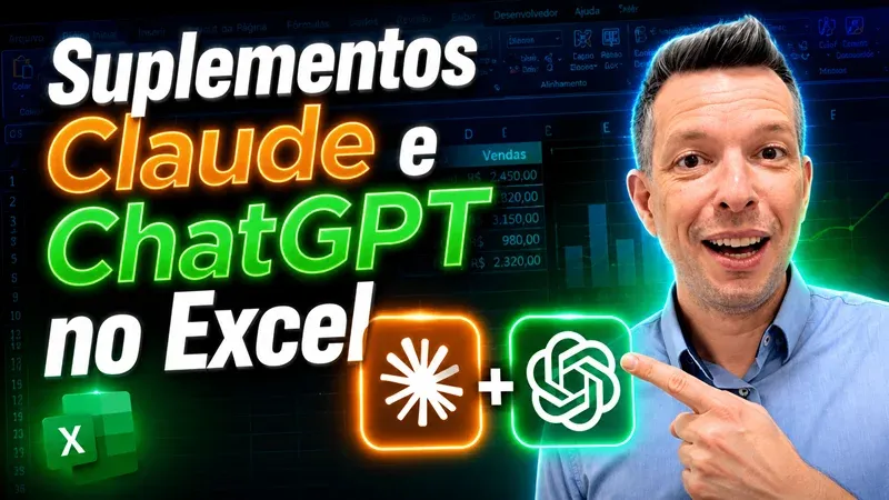 Suplementos Claude e ChatGPT no Excel 800
