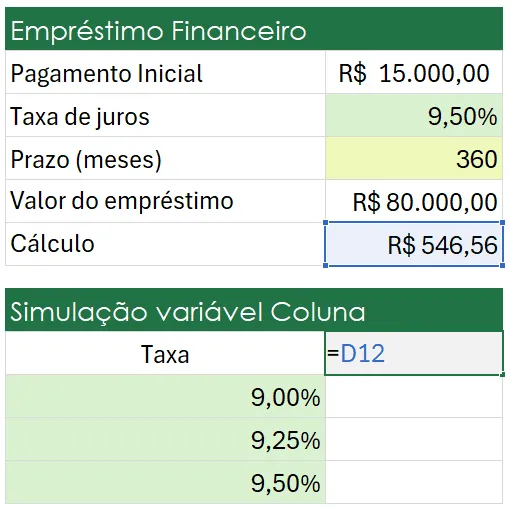 tabela de dados excel 3