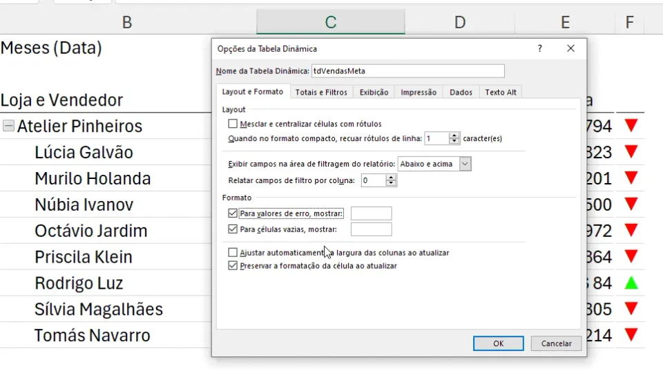tabela dinamica bonita no excel 18