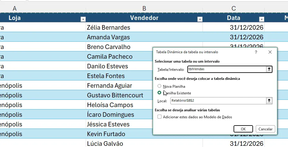 tabela dinamica bonita no excel 2