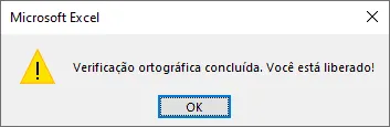 Verificar ortografia no Excel (revisar texto) 2