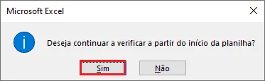 Verificar ortografia no Excel (revisar texto) 3