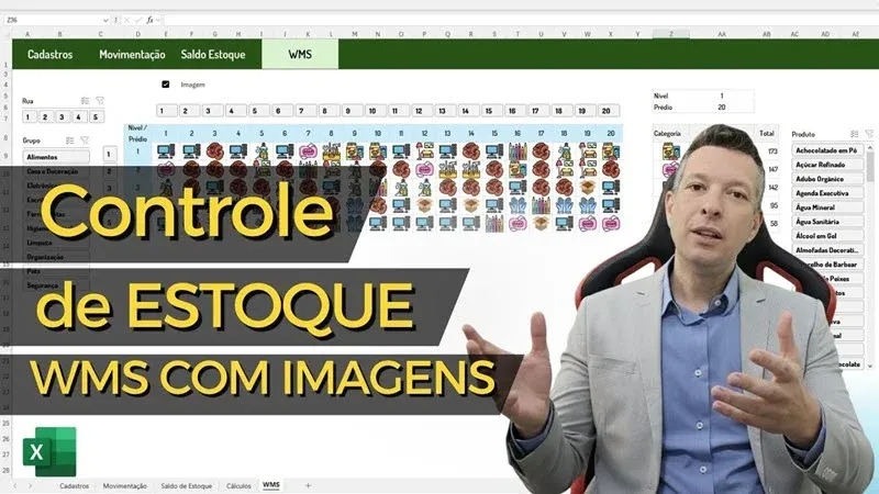 wms com imagem excel