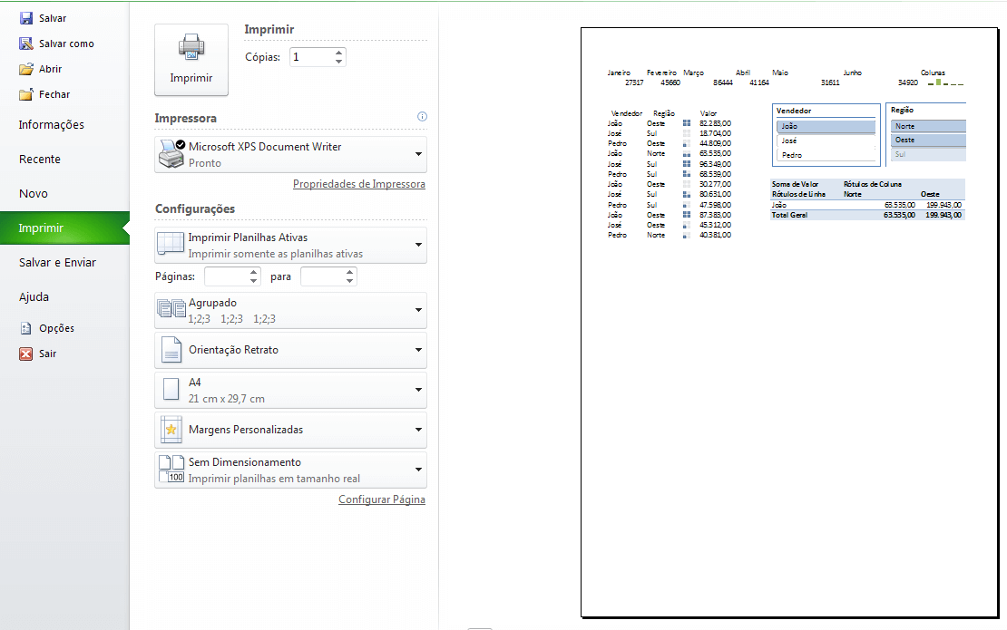 Novidades do Excel 2010