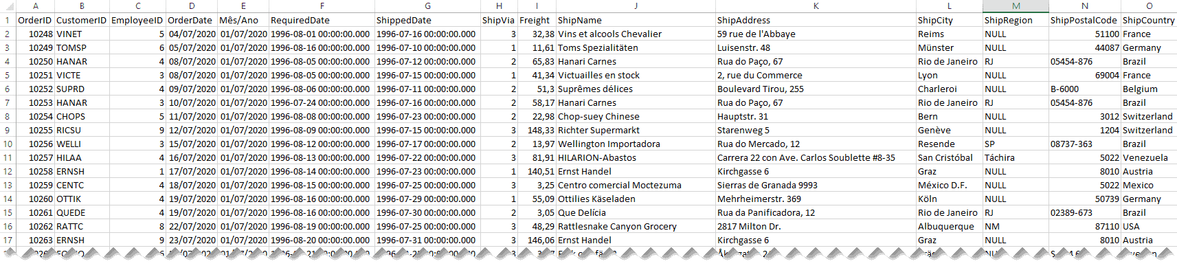 somases Excel 1