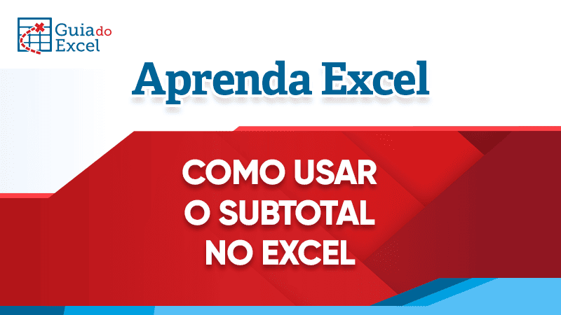 Subtotal Excel 1