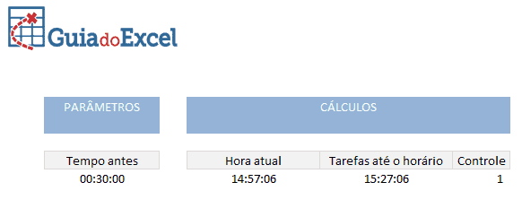 Agendar atividades excel VBA 2