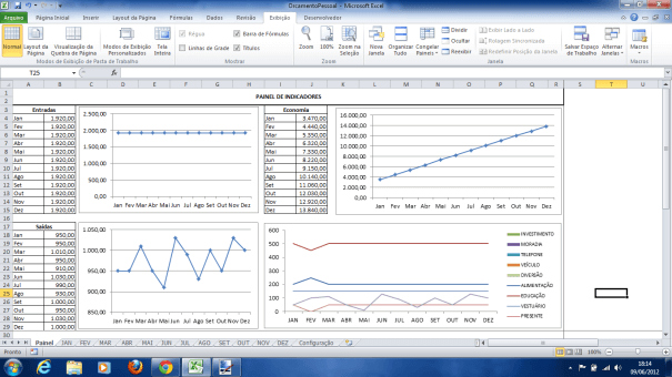 Planilha de Controle de Orçamento Pessoal Excel