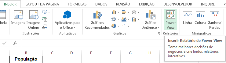 Mapa no Excel 2013 3