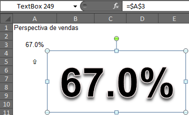 Gráfico de termômetro Excel 10