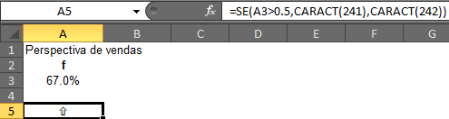 Gráfico de termômetro Excel 11