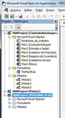 Navegar planilhas Excel 4