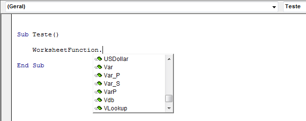 Tradução de Fórmulas no Excel - Inglês / Português