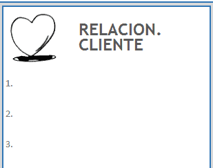 Relacionamento com cliente Canvas Excel