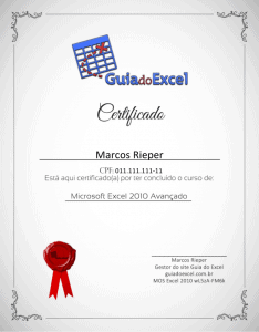 Certificado