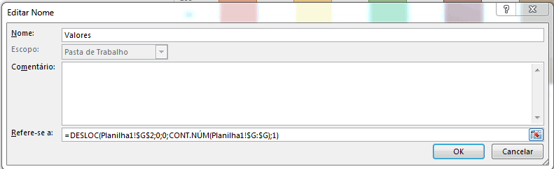 Gráfico com itens selecionados Excel Dashboard 5