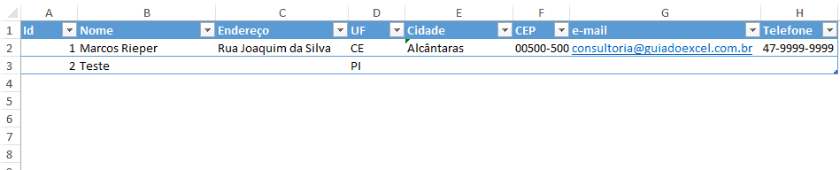 Validação de dados com lista variável e tamanho varíavel no Excel 1