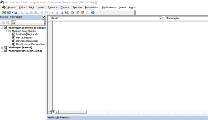 Calendário na célula Excel