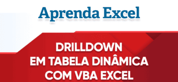 Excel Drilldown tabela dinâmica sempre na mesma planilha