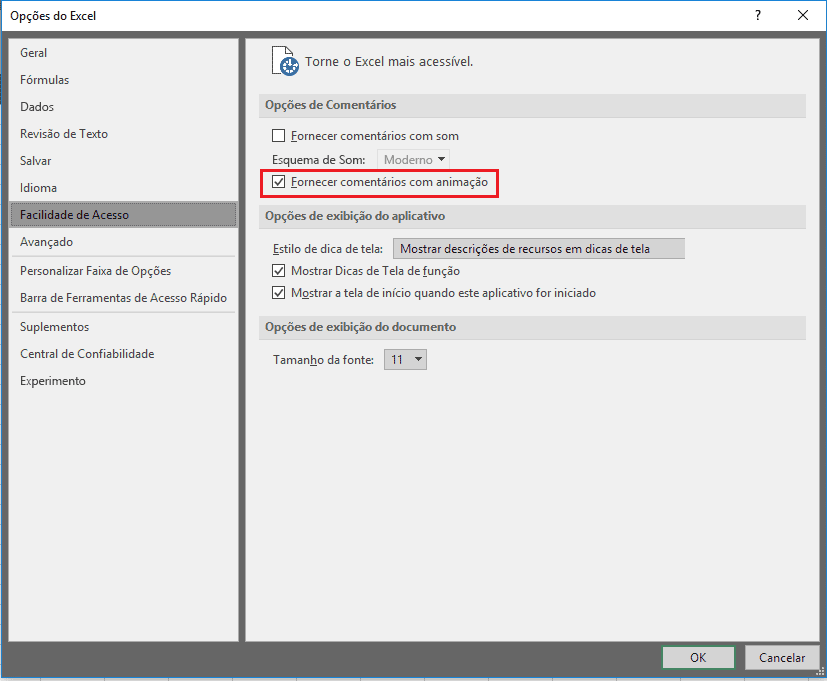 Tirar animação do Office 4