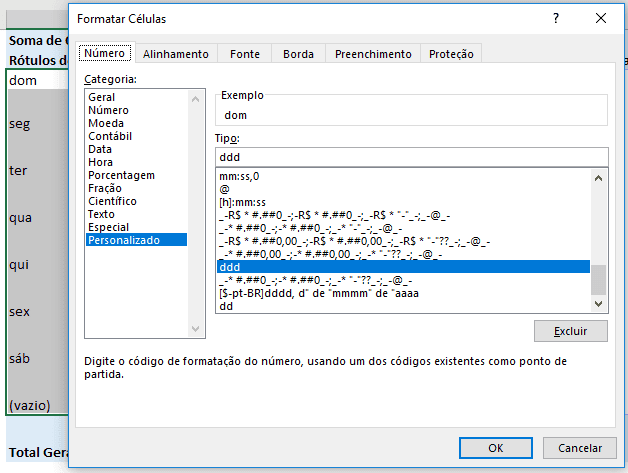 Gráfico Heat map - Gráfico de calor no Excel 6