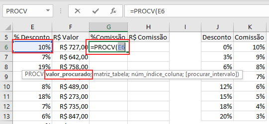 Como usar o PROCV no Excel (VLOOKUP) 13