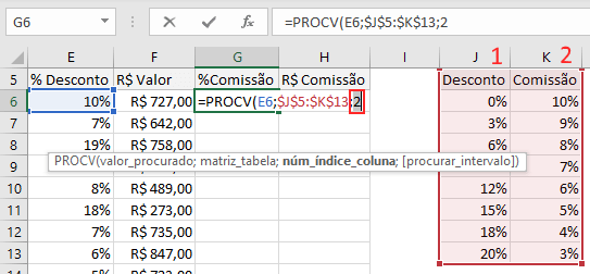 Como usar o PROCV no Excel (VLOOKUP) 15
