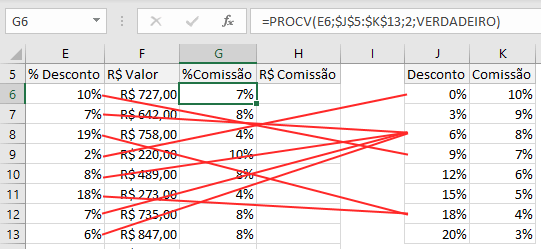 Como usar o PROCV no Excel (VLOOKUP) 17