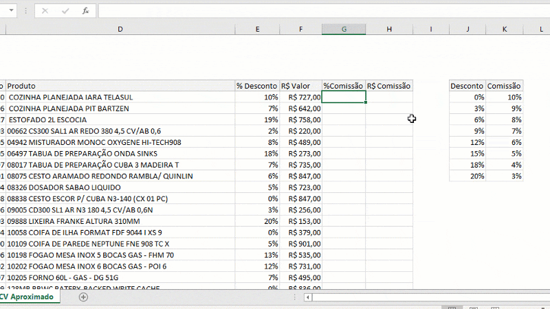 Como usar o PROCV no Excel (VLOOKUP) 3