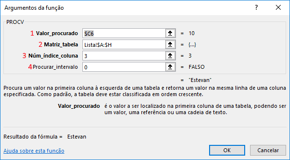 Como usar o PROCV no Excel (VLOOKUP) 4