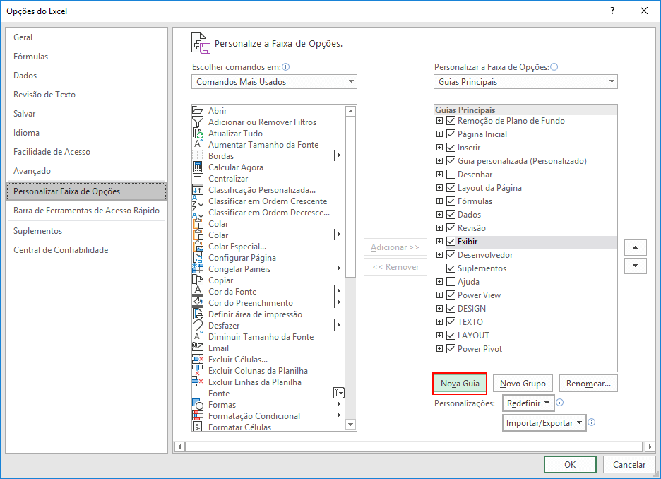 Como criar formulário automático no Excel 3