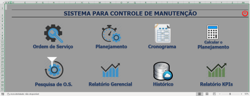 Ajustar tela do Excel automaticamente a resolução