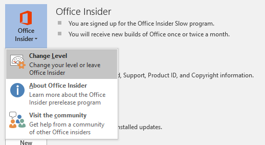 Como habilitar o office Insider em qualquer versão do office 365 2