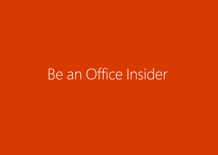 Como habilitar o Excel no Office Insider em qualquer versão do Office 365