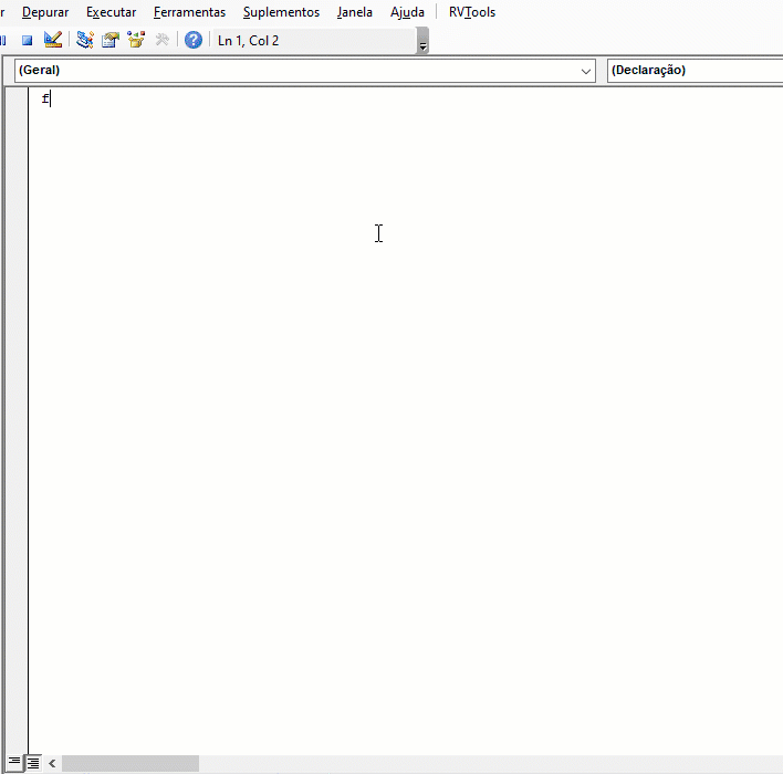 Suplemento VBE Excel