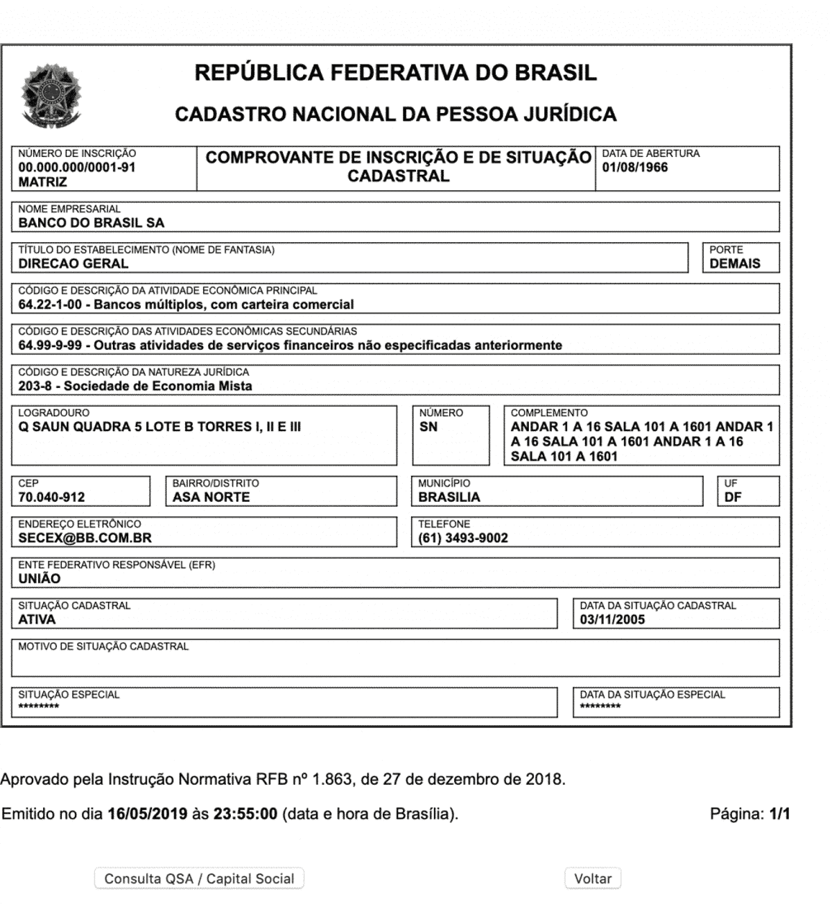 Formato cnpj no excel braincp