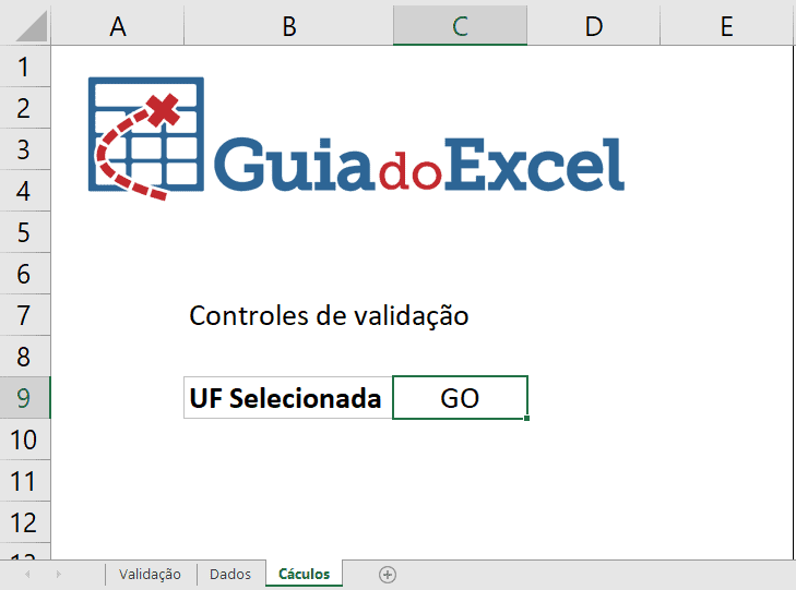 Listas dependentes Excel 2