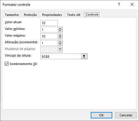 gráfico com ajuste automático Excel 7