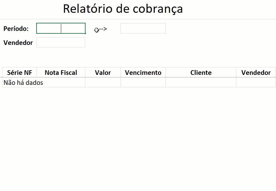 Como criar relatório no Excel