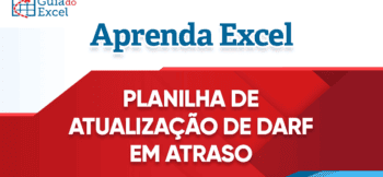 Planilha de Atualização de DARF | Planilha de Cálculo de DARF em atraso
