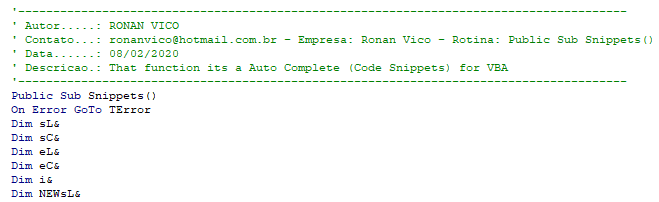 3 erros mais cometidos no vba 7