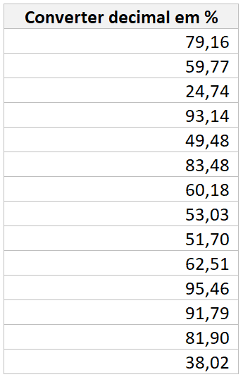 Como calcular PORCENTAGEM, FRAÇÃO DECIMAL, NÚMERO DECIMAL