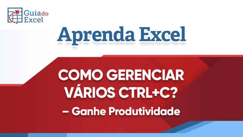 Como gerenciar vários Ctrl+C com Ditto no Excel!