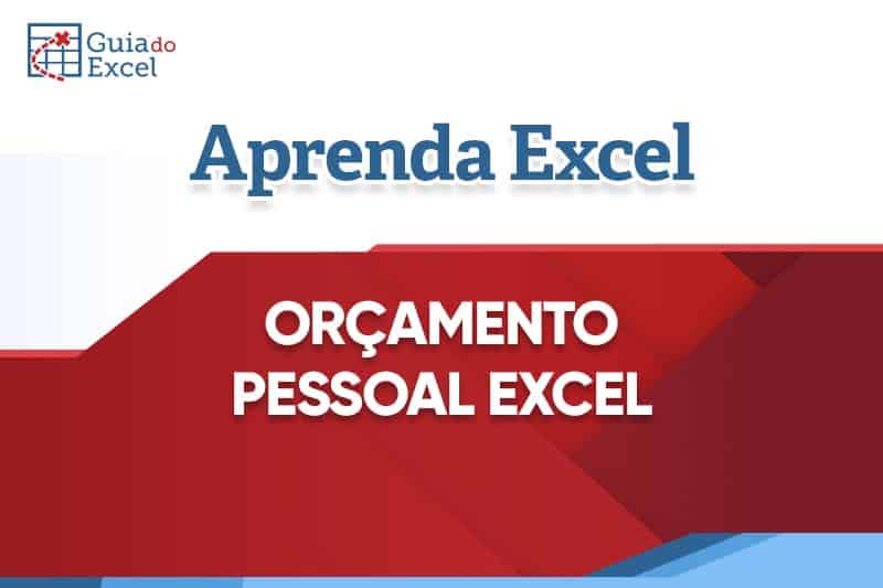 Orçamento pessoal Excel