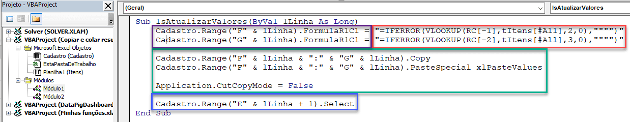 [Excel] Copiar e colar resultados de fórmulas automaticamente 3